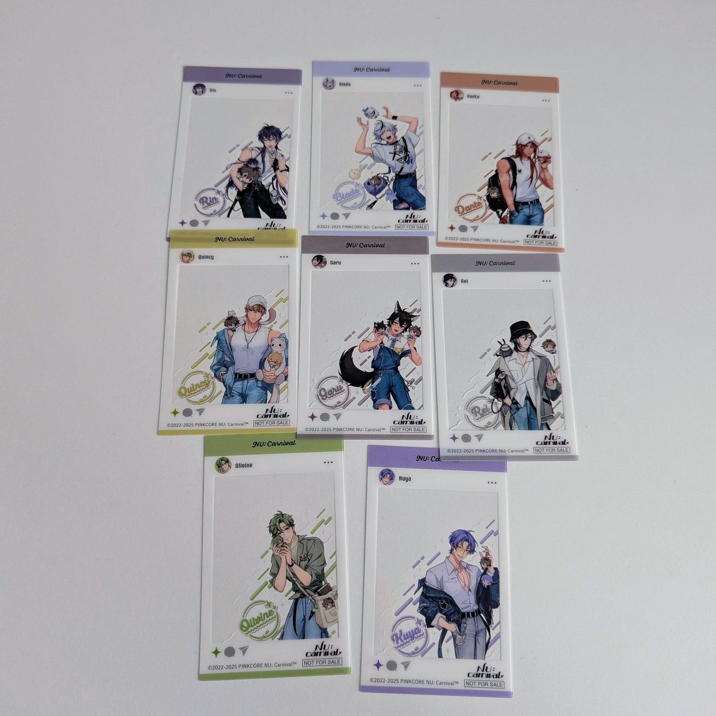 NU: Carnival LOVE POP Animate Photo Card Set of 8