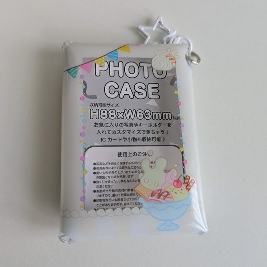 Pokemon Japan Photo Holder Card Case Keychain Milcery