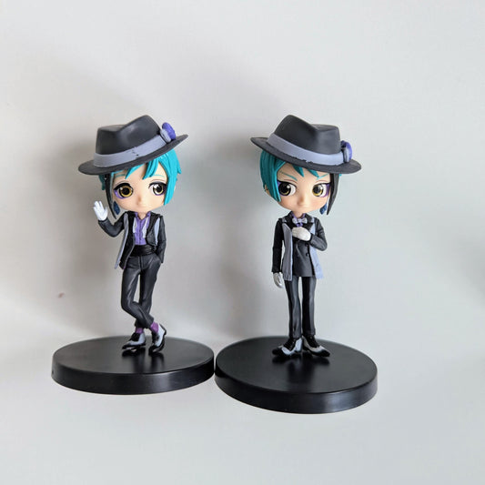 Twisted Wonderland Qposket Petit Figure Jade Floyd Set of 2