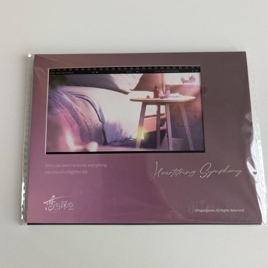 Love and Deepspace Heartstring Symphony Photo Card Set Xavier