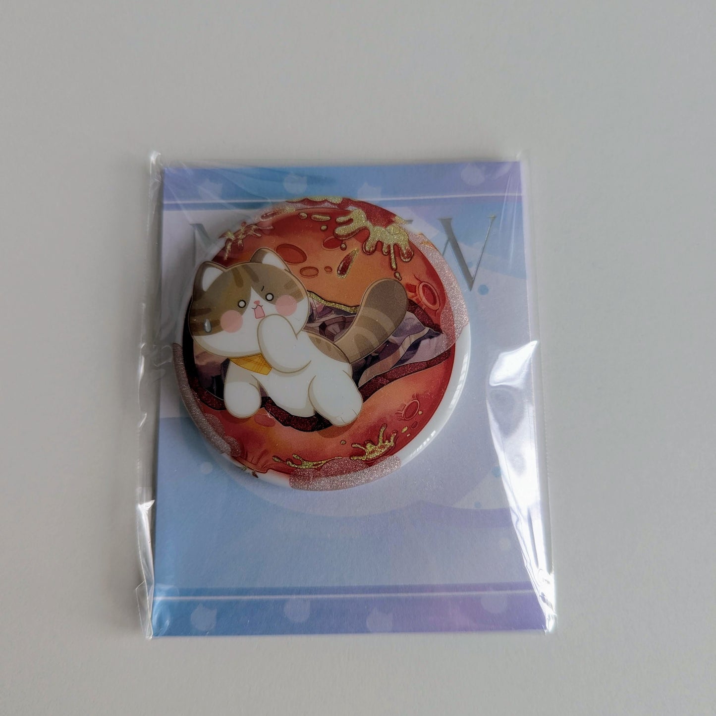 Love and Deepspace VIP Box Mew Cat Can Badge