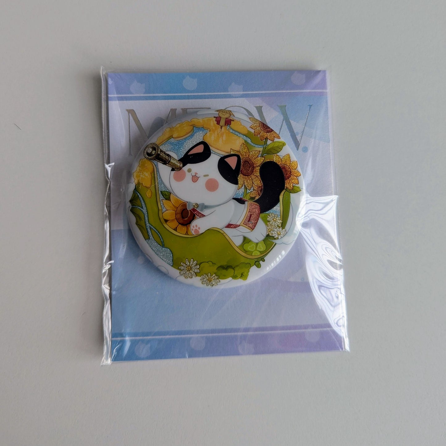 Love and Deepspace VIP Box Mew Cat Can Badge