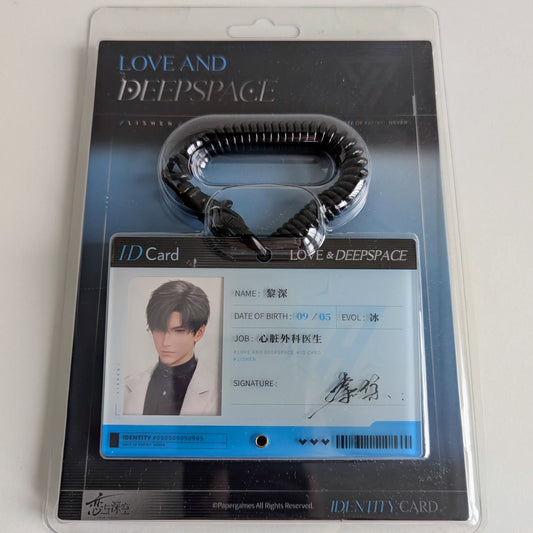 Love and Deepspace Identity Card Zayne