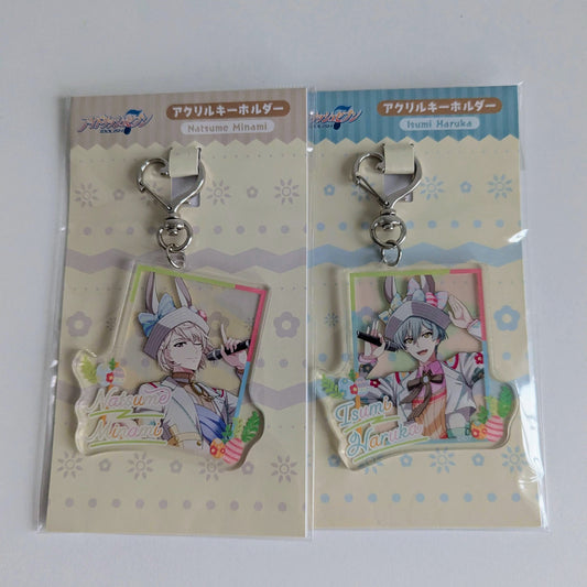 Idolish7 Zool Haruka Minami Arcylic Keyholder Set of 2
