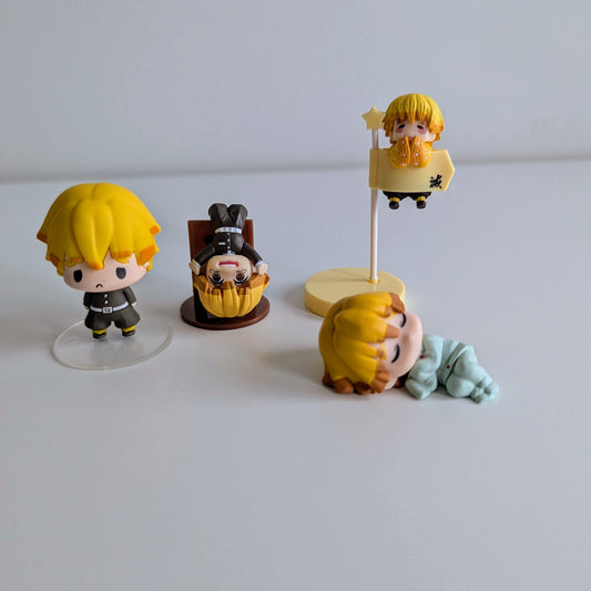 Demon Slayer Zenitsu Assorted Mini Figures Set