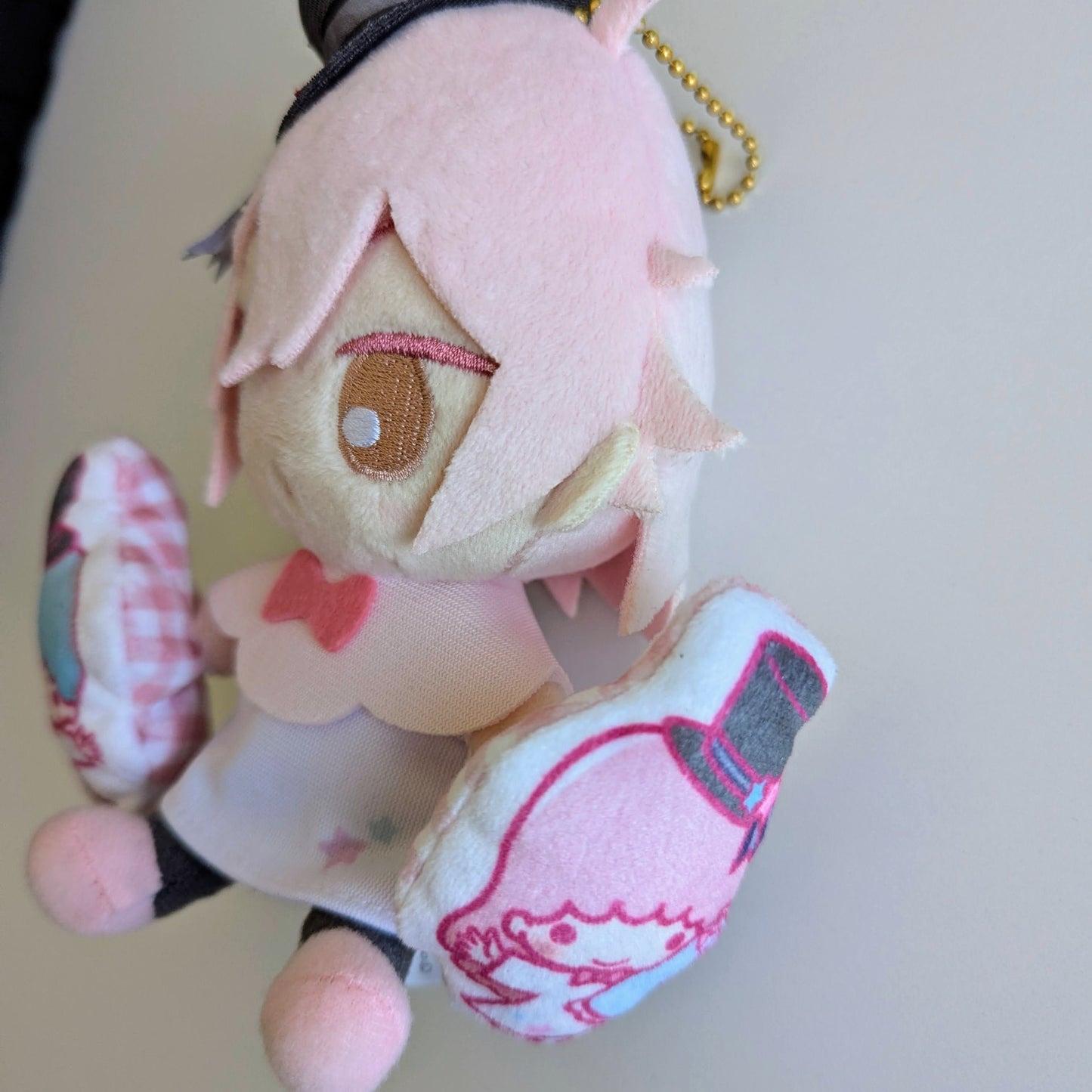 IDOLiSH7 x Sanrio Characters Plush Keychain Tenn Trigger