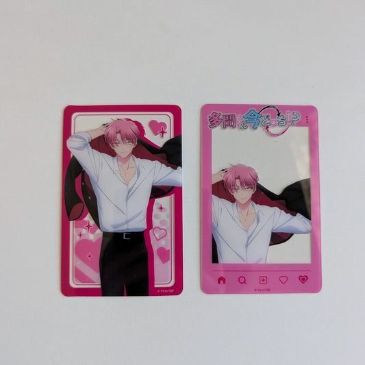 Tamon's B-Side Clear Cards Set of 2