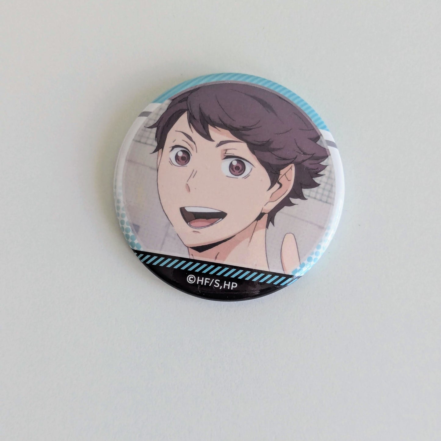 Haikyuu Can Badge Toru Oikawa