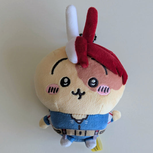 My Hero Academia x Chiikawa Mascot Plush Shoto Todoroki x Usagi