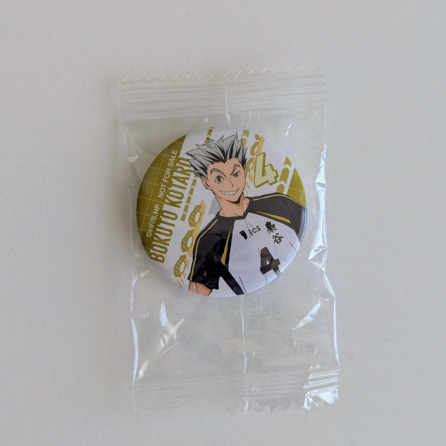 Haikyuu Kura Sushi Can Badge Bokuto