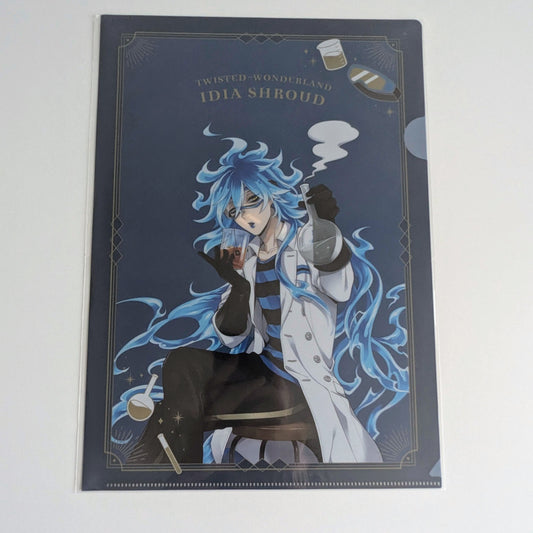 Twisted Wonderland Clear File Lab Coat Idia Shroud Folder