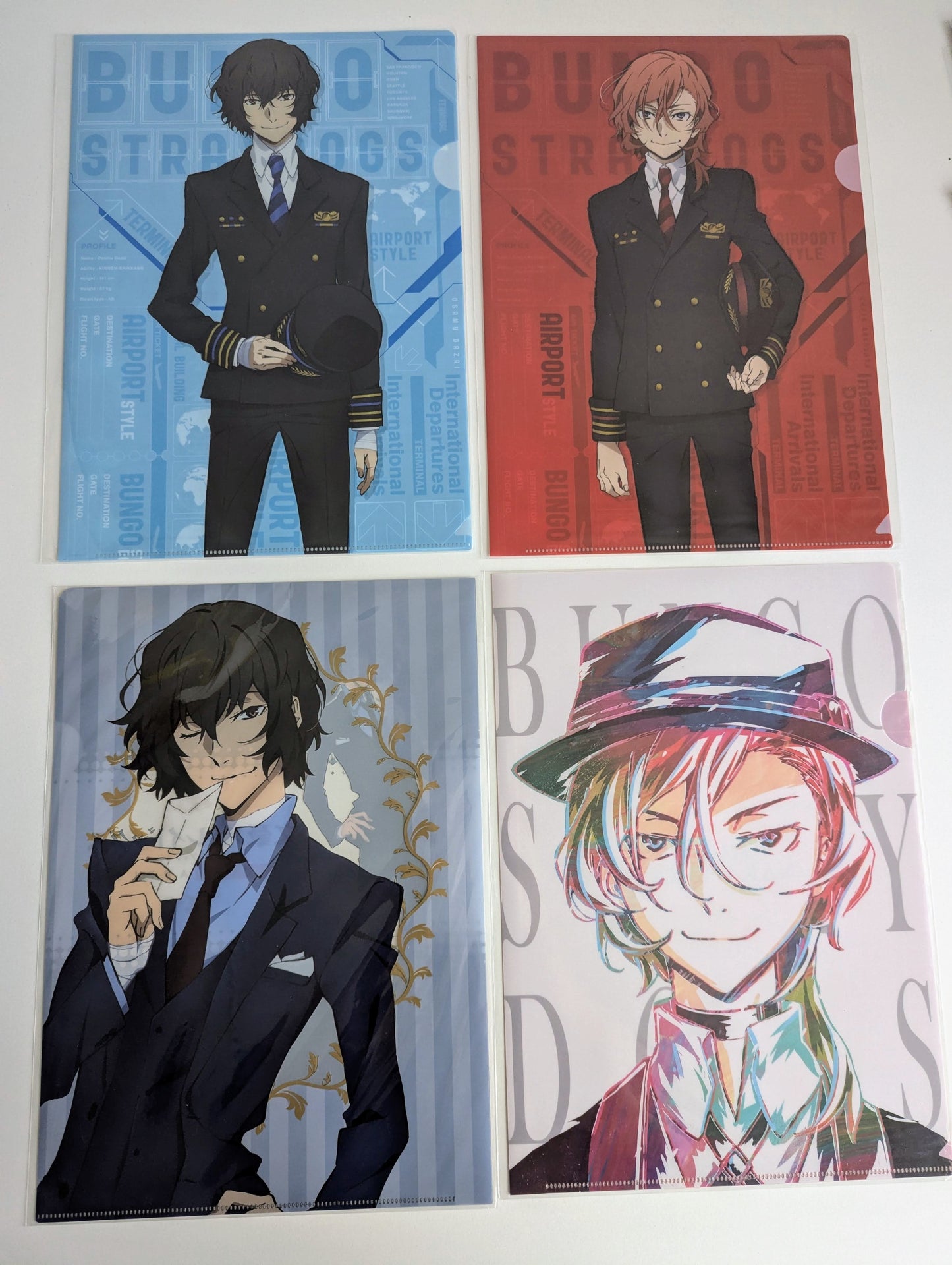 Bungo Stray Dogs Folder Set of 4