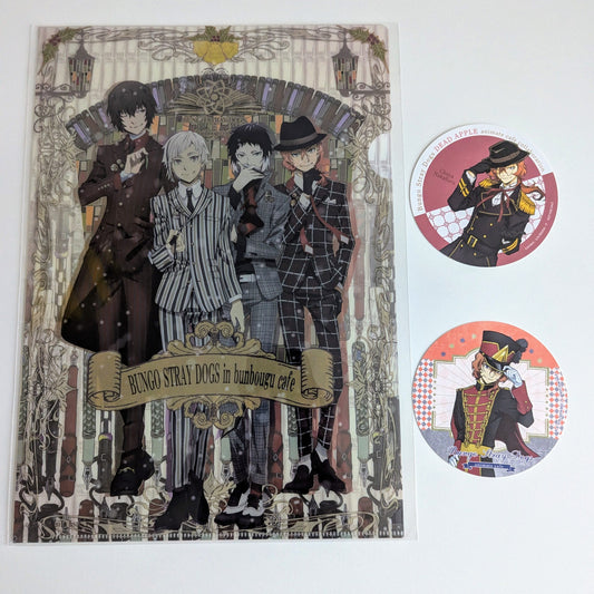 Bungo Stray Dogs Folder Coaster Set of 3