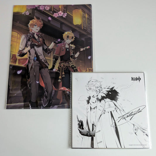 Genshin Impact Folder Shikishi Board Set of 2