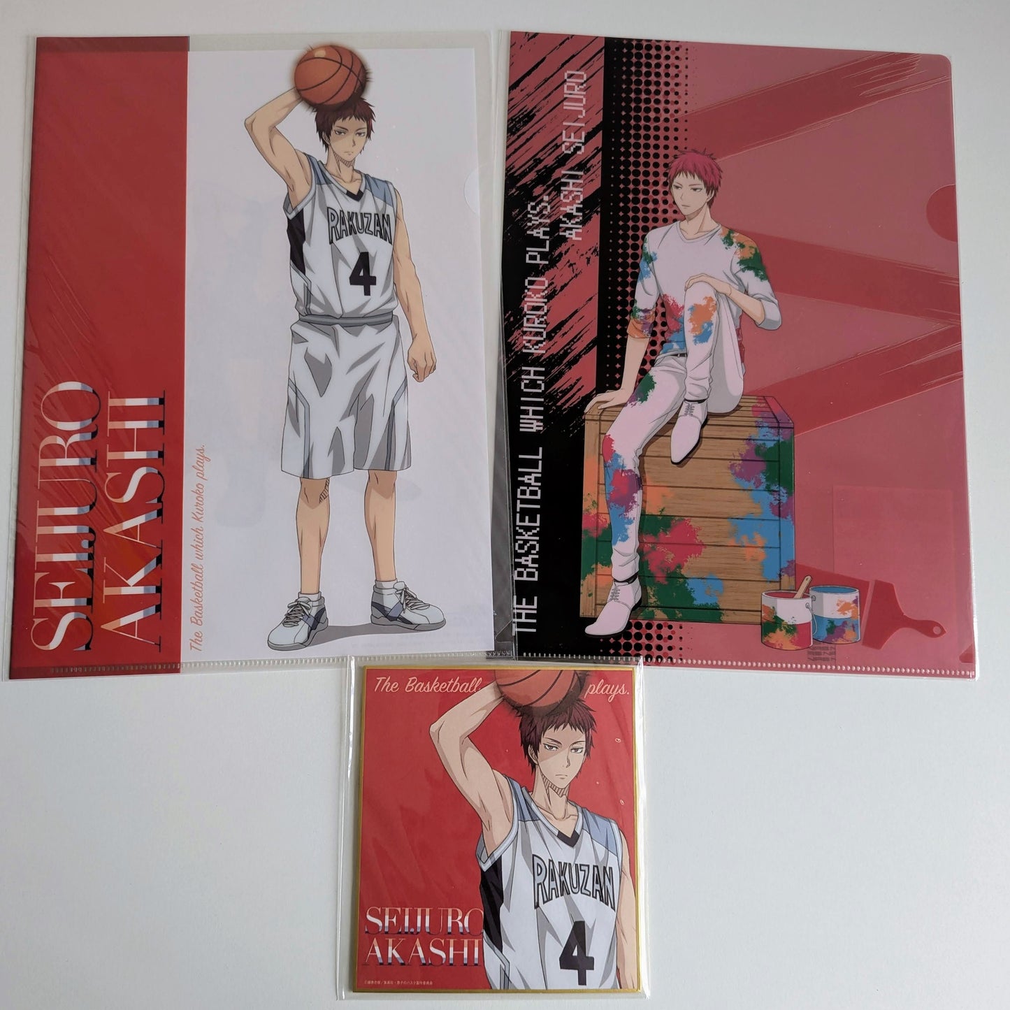 Kuroko's Basketball Akaashi Seijiro Folder Set of 3