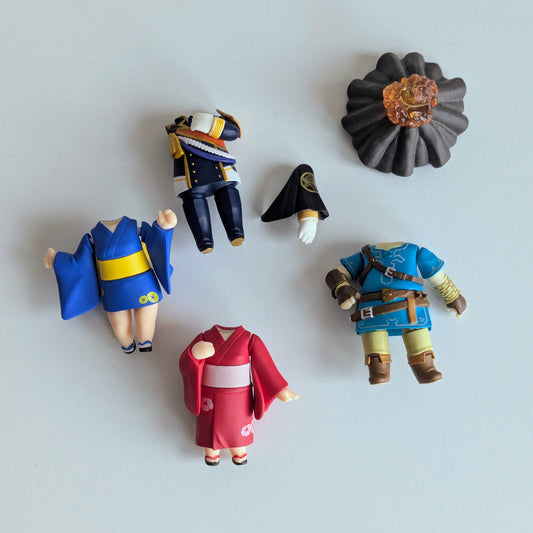 Nenodorid Assorted Bodies and Accessories Set