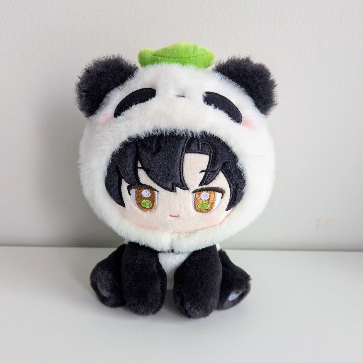 Love and Deepspace Panda Bamboo Theme Goods Sitting Plush Zayne