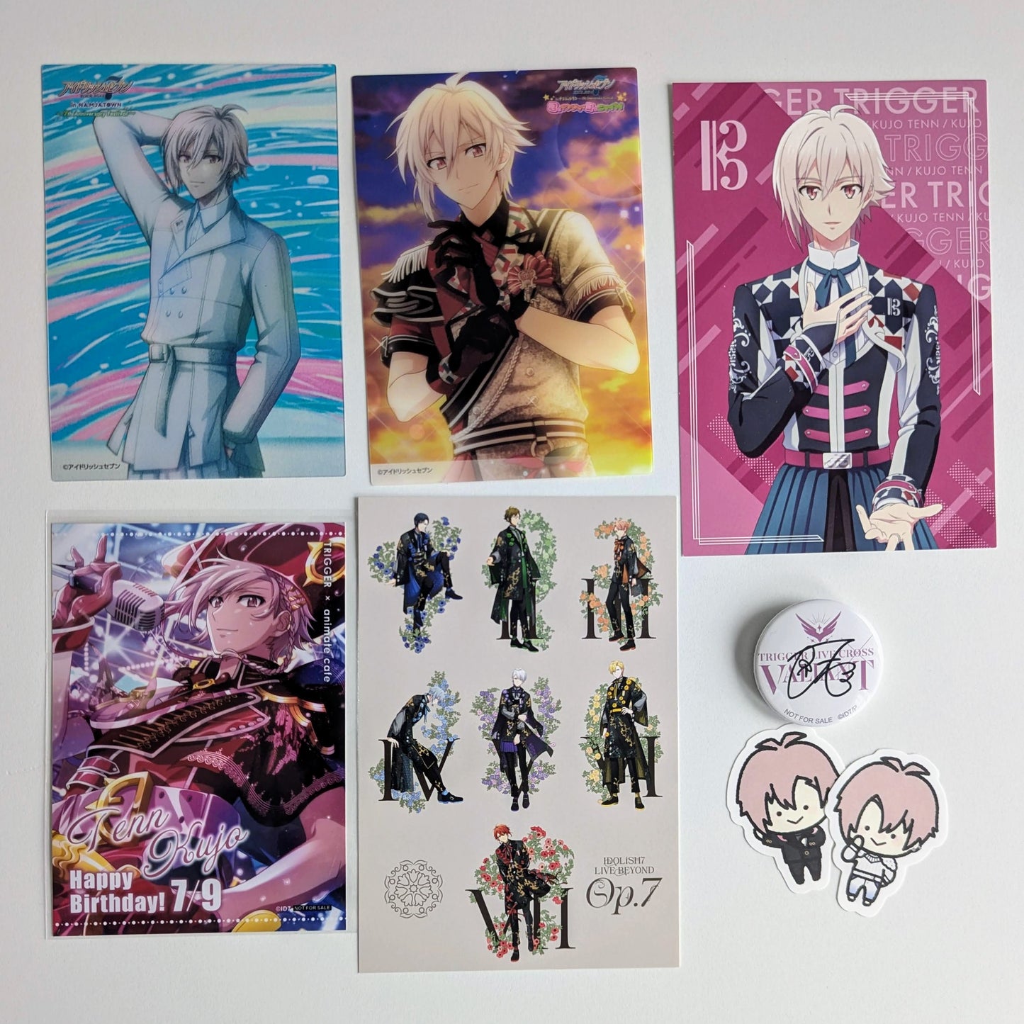 Idolish7 Trigger Tenn Postcard Merch Set