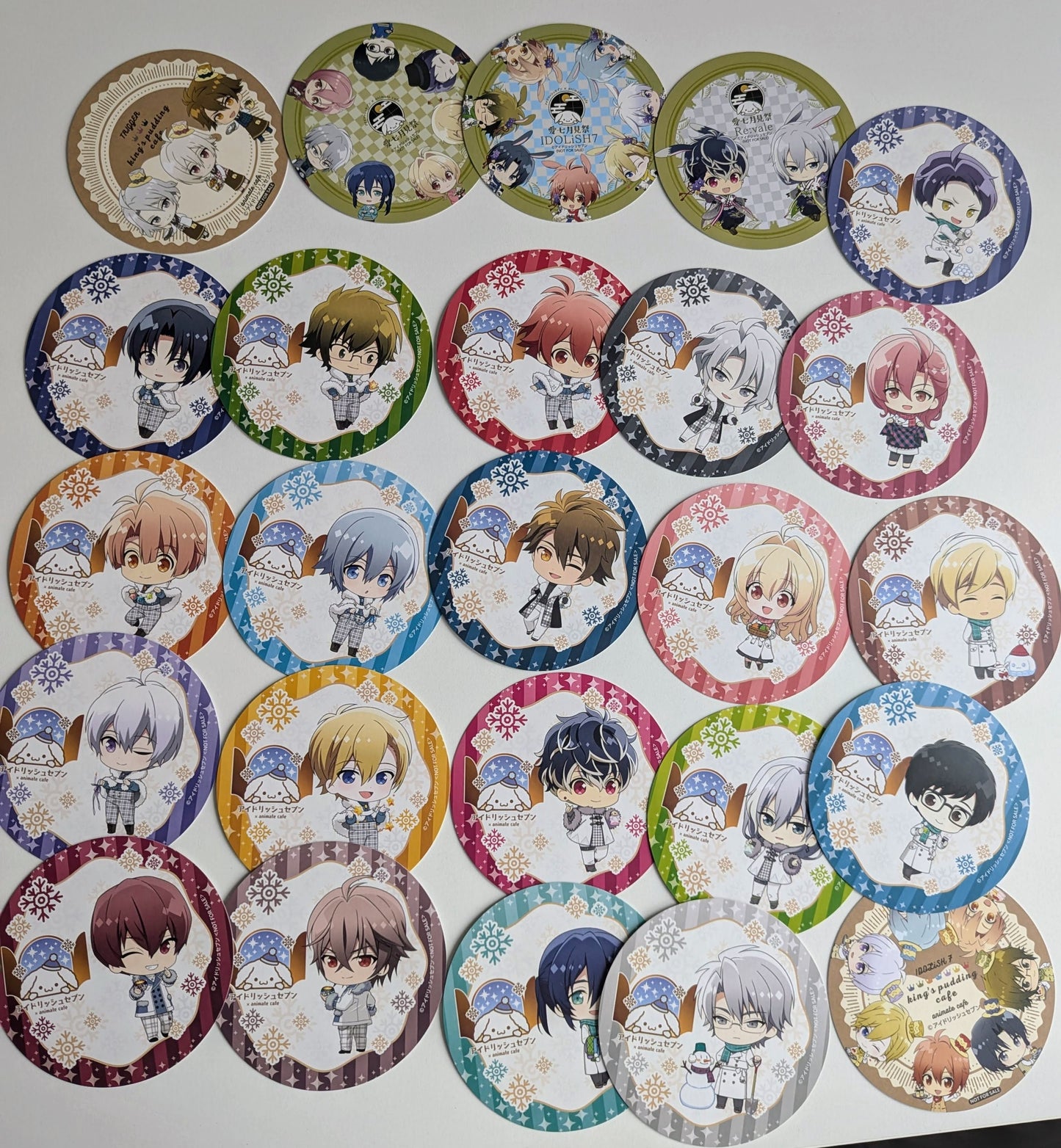 IDOLiSH7 Animate Cafe Coaster Set