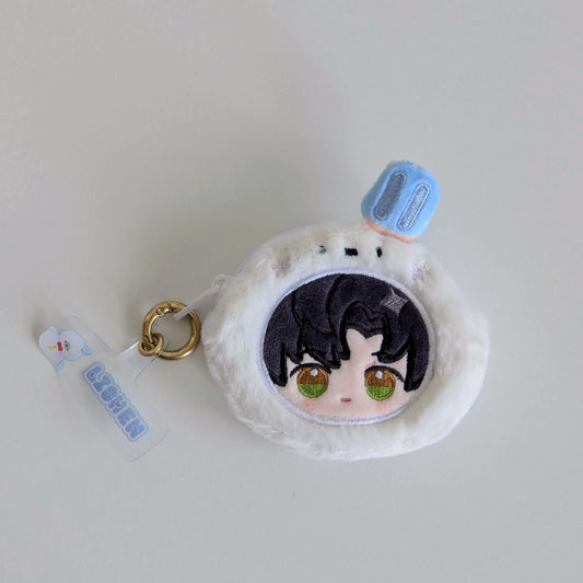 Love and Deepspace Velvet Heart Embrace Plush Phone Strap