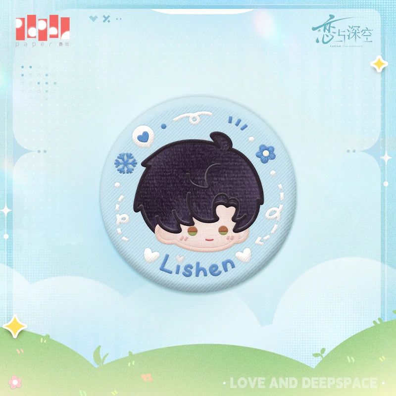 Love and Deepspace Wanderlust Stroll Series Embroidery Badge Zayne