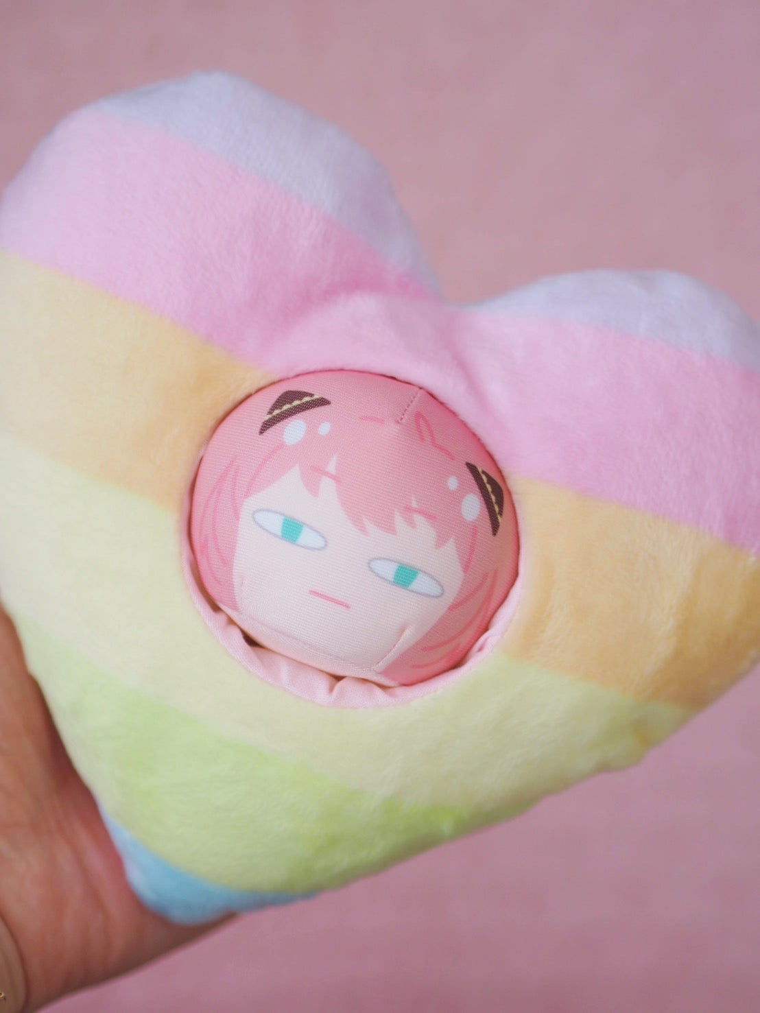 Heart Cushion Plushie Cushion for plushie and Nijipuppet