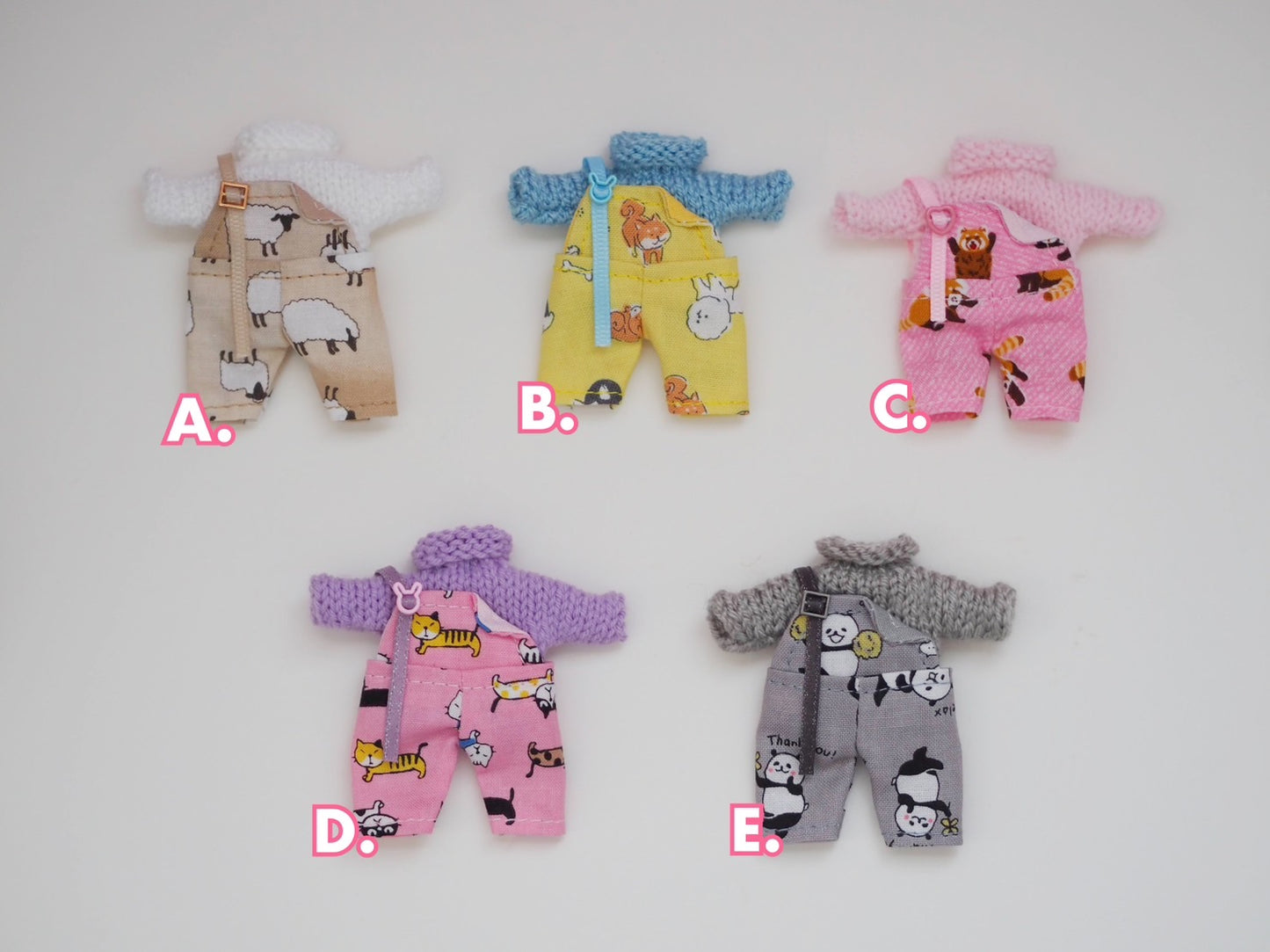 Kids Size Overall Sets (Overall + Sweater)