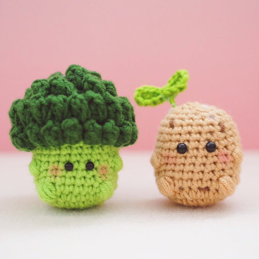 Crochet Potato Broccoli