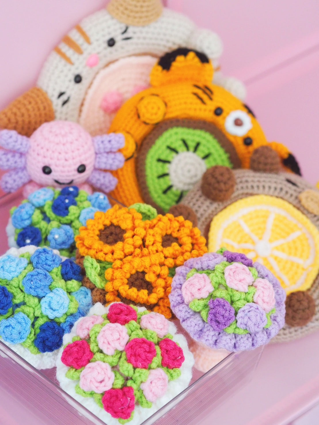 Crochet Flower Bouquet