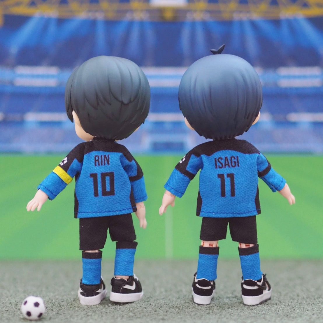 Blue Soccer Anime Jersey Set