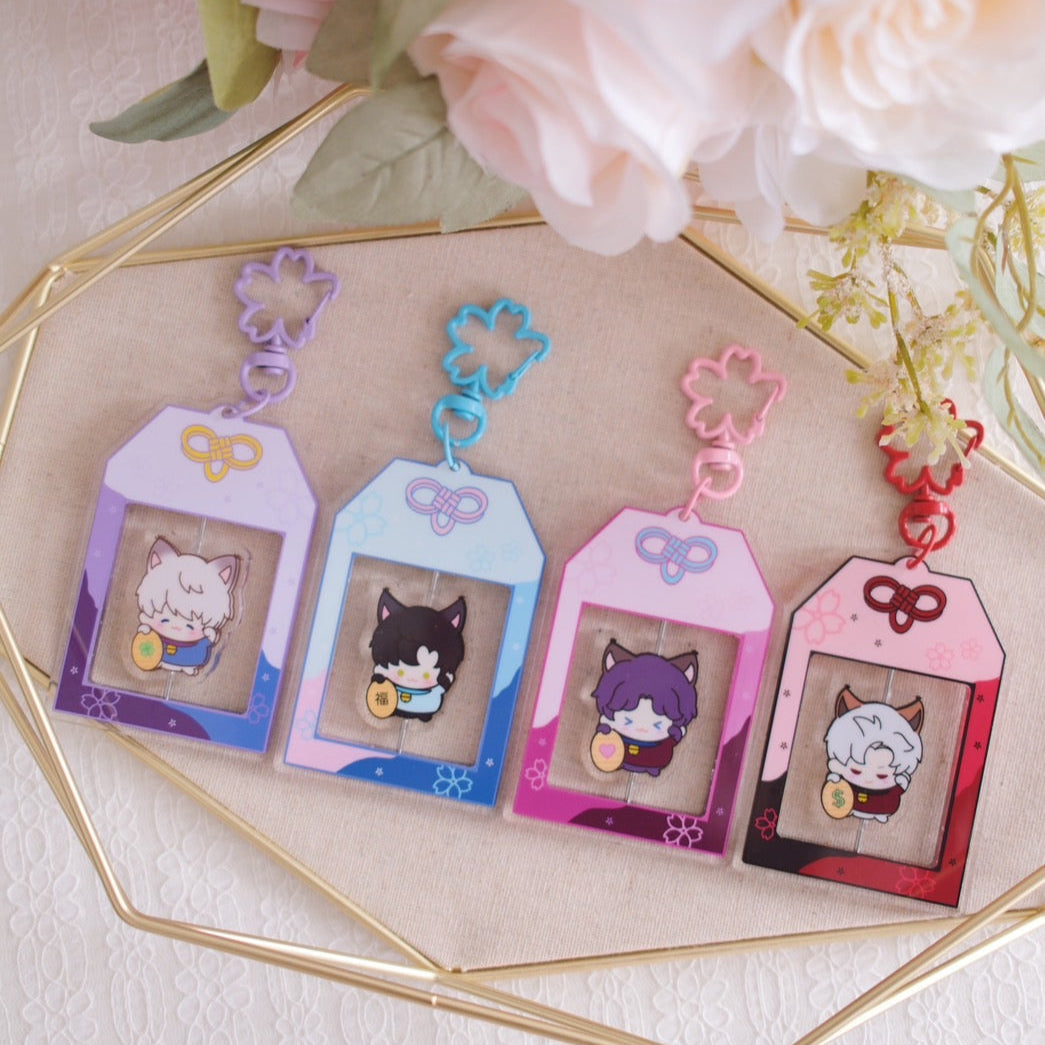 LADS Fan Art Turnable Omamori Keychain