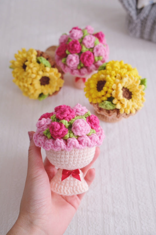 Crochet Flower Bouquet