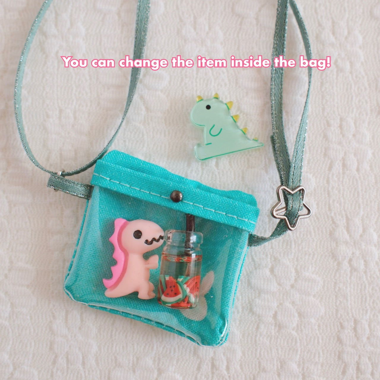 ぬいぐるみ用クロスボディバッグ