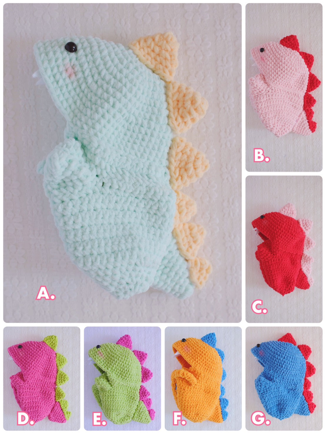Dino Kigurumi for Kiradoru Plush
