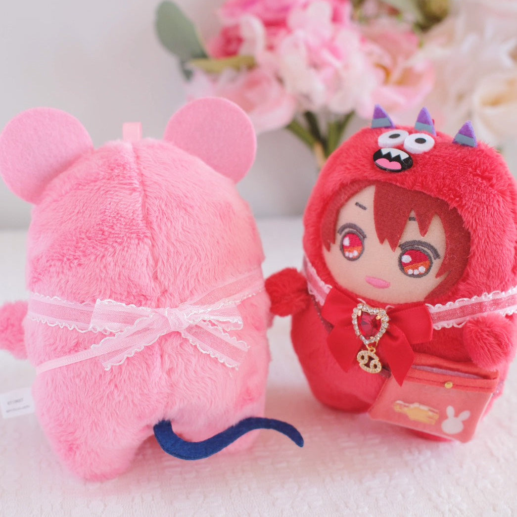 ぬいぐるみラブブ用星座リボンネックレス