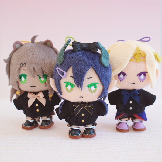 Black Plushie Shirts with Ribbon