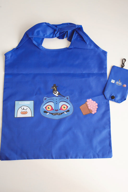 Kpop Derpy Tiger Eco Tote Bag