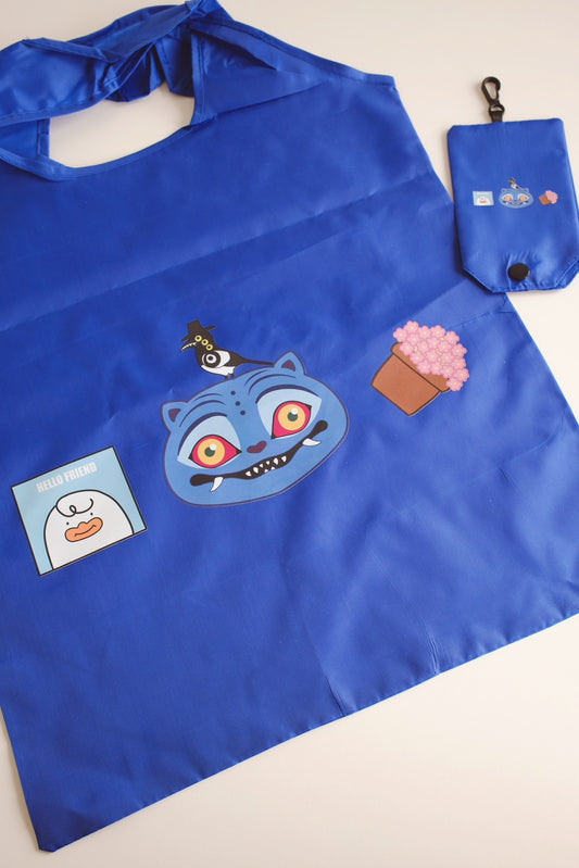 Kpop Derpy Tiger Eco Tote Bag
