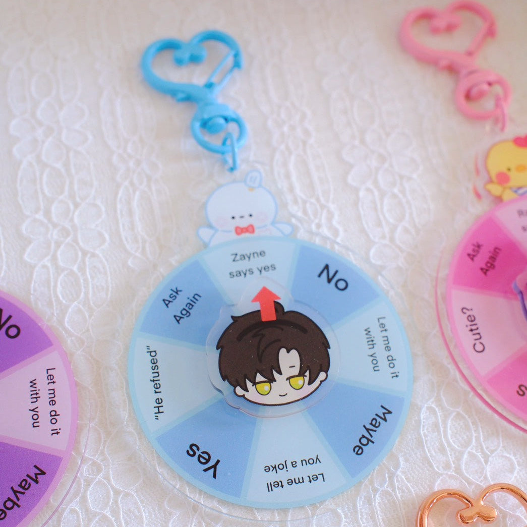 LADS Fan Art Ask Him Anything Spinner