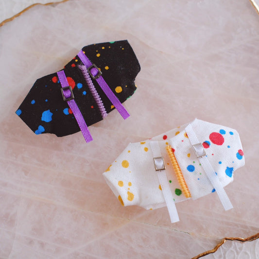 Zipper Jacket Set (Jacket+Shirt) for 10 cm Nui Plush