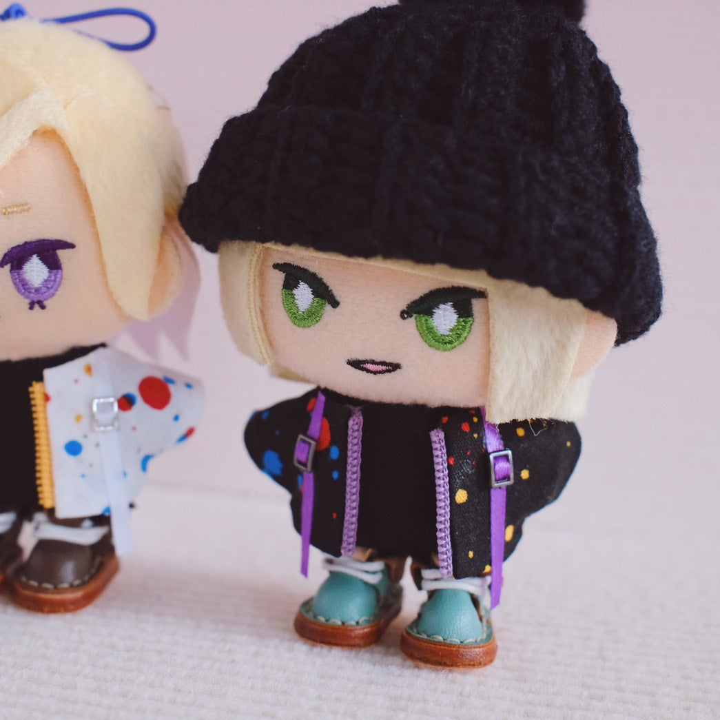 Zipper Jacket Set (Jacket+Shirt) for 10 cm Nui Plush