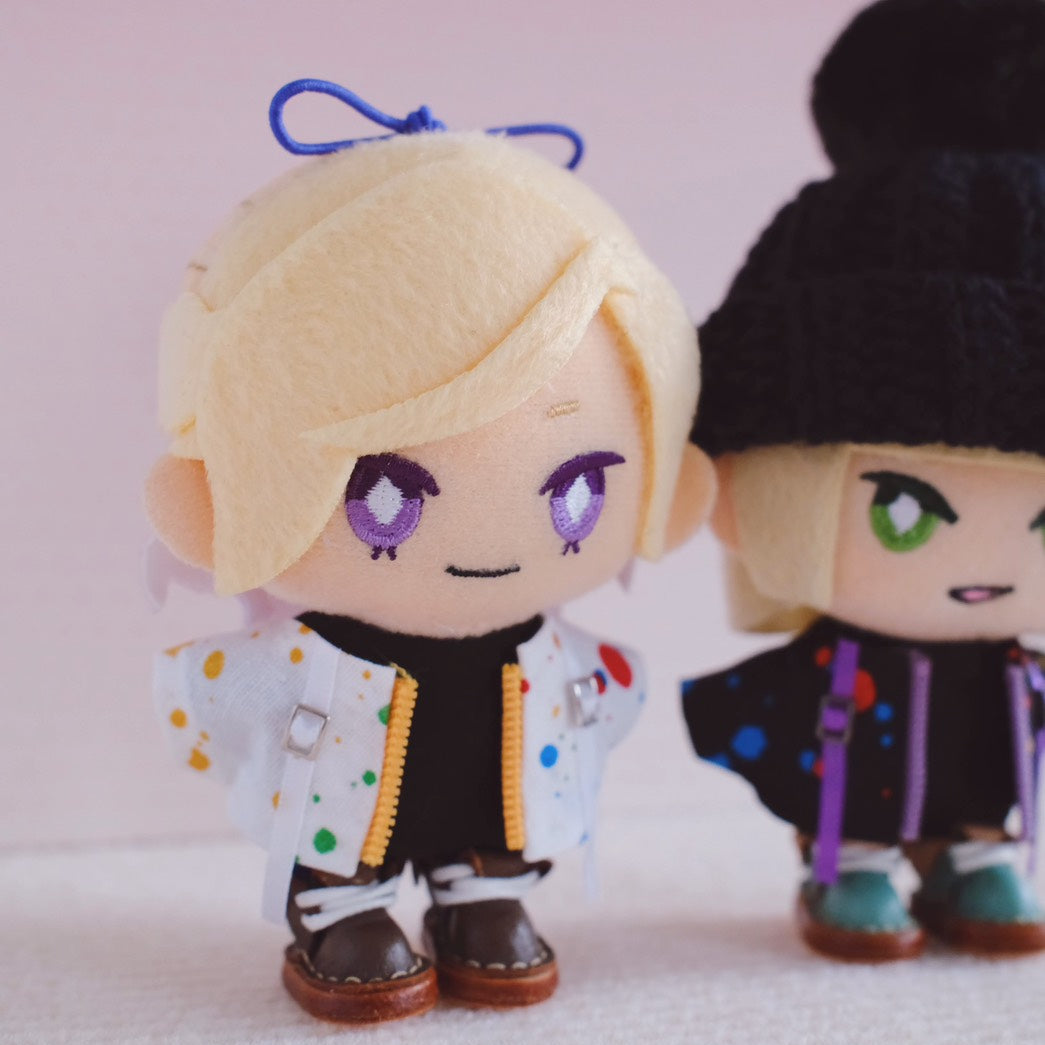 Zipper Jacket Set (Jacket+Shirt) for 10 cm Nui Plush