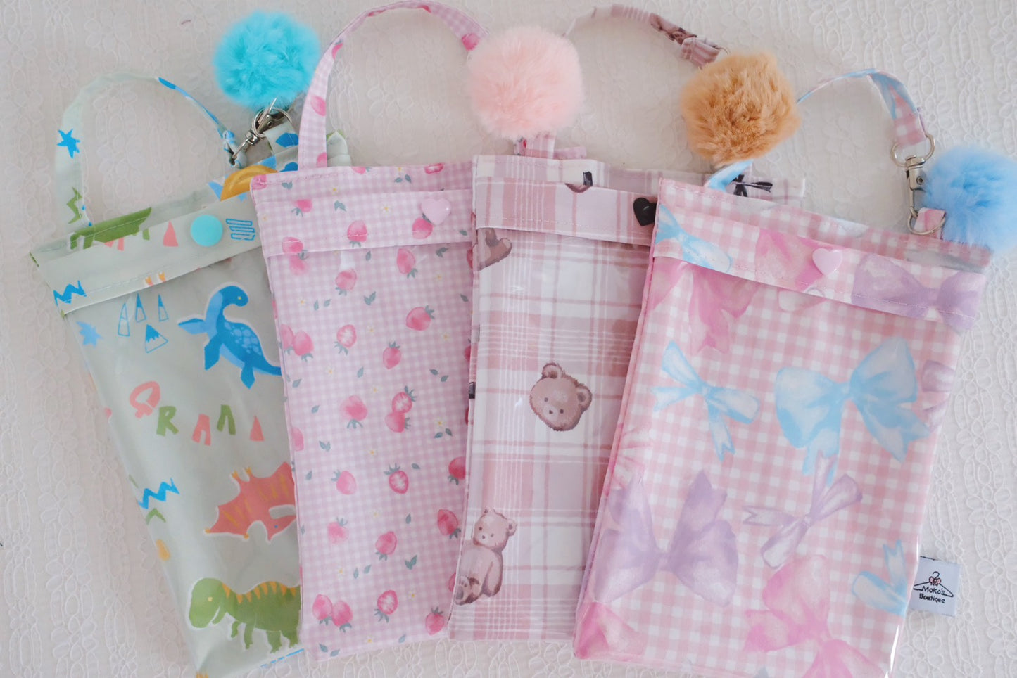 Buddy Carrying Bag with Pom Pom