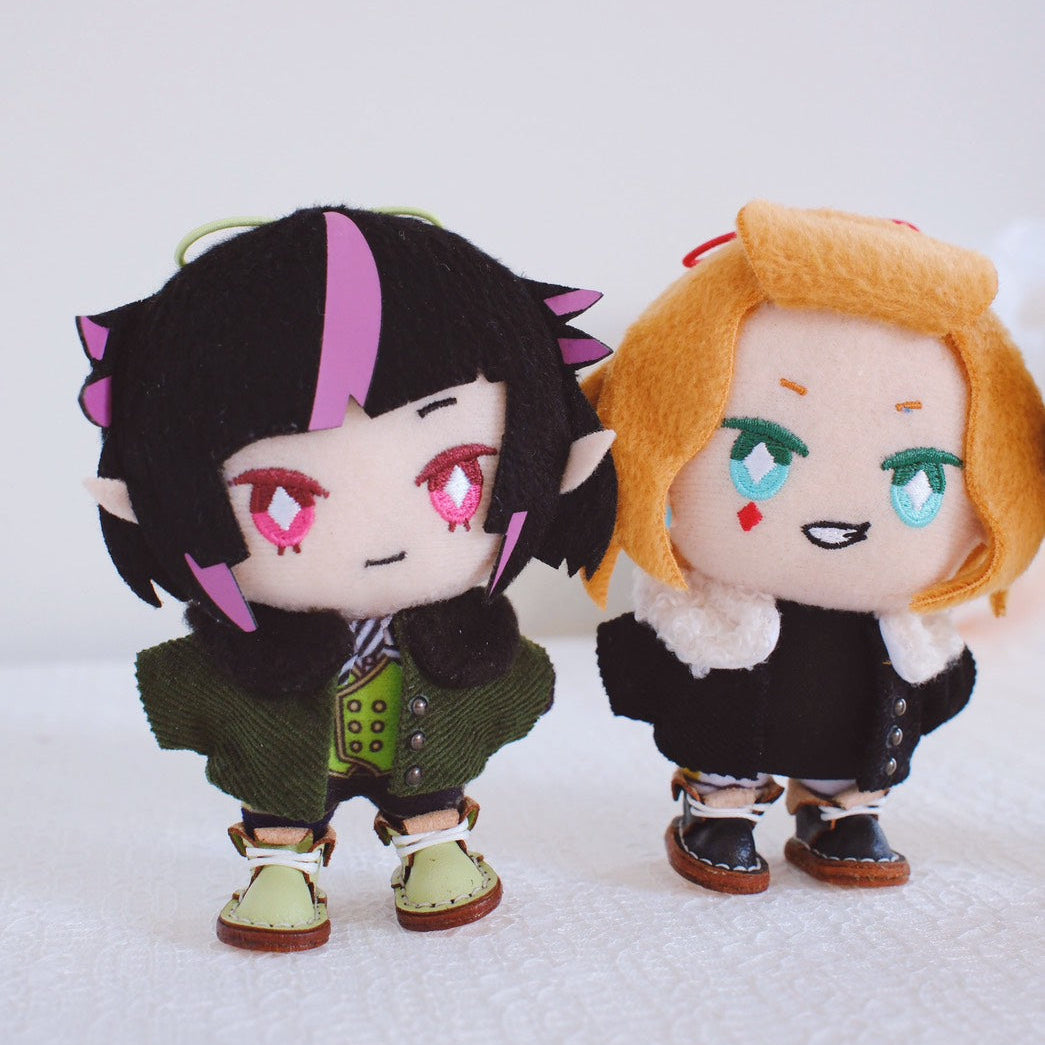 Fur Trimmed Coat for Plushie