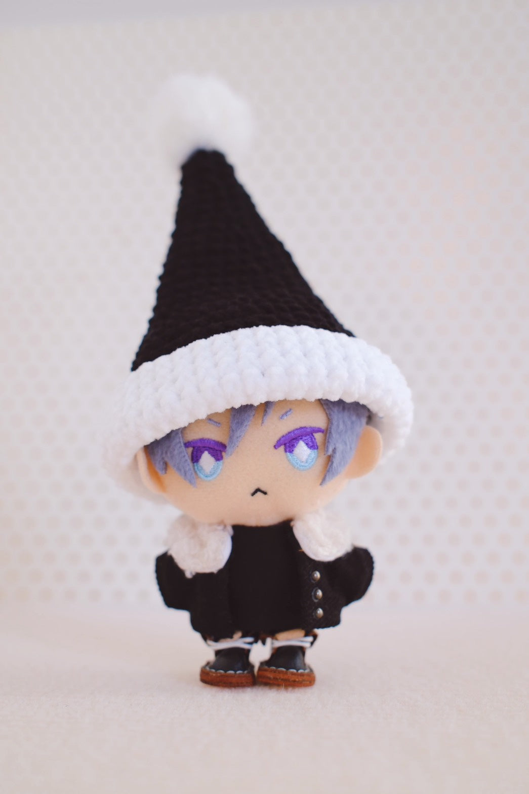 Fur Trimmed Coat for Plushie