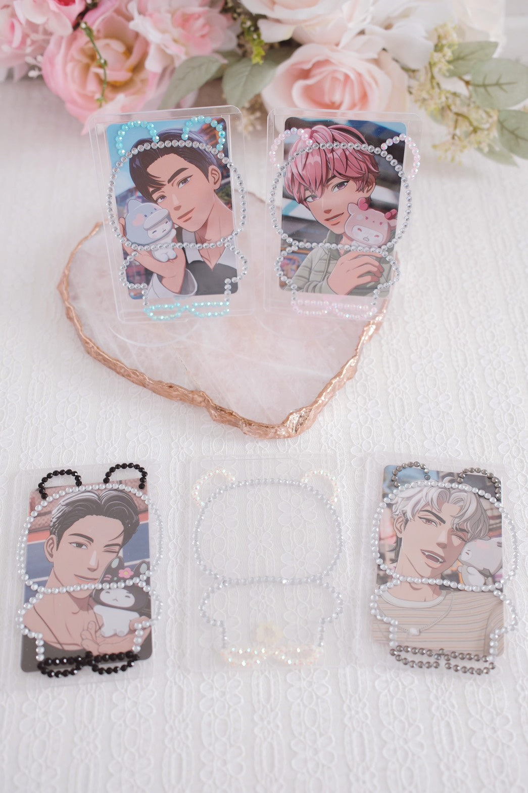 Handmade Kpop Ailen Character Deco Top Loader