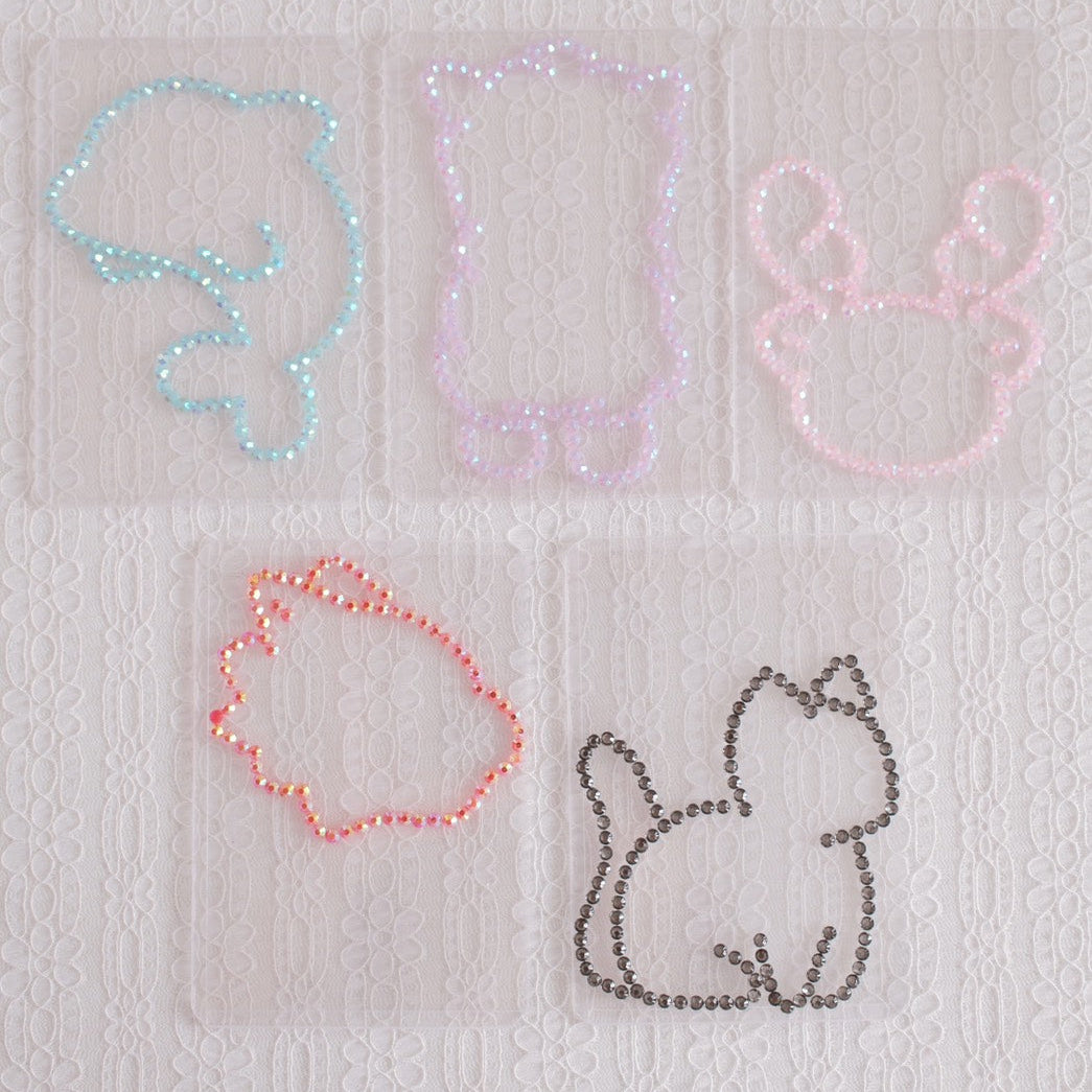 Handmade Kpop Animal Character Deco Top Loader