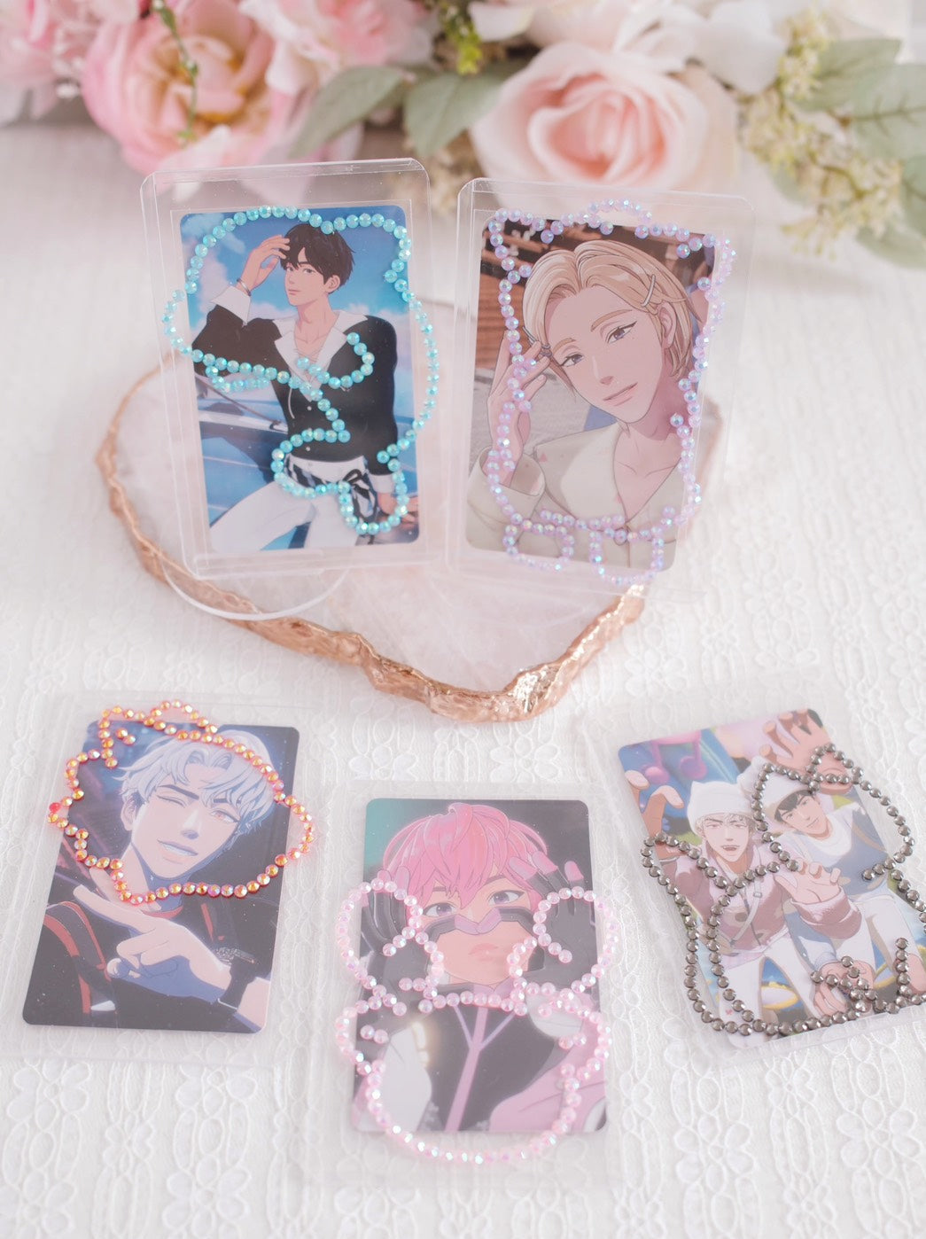 Handmade Kpop Animal Character Deco Top Loader