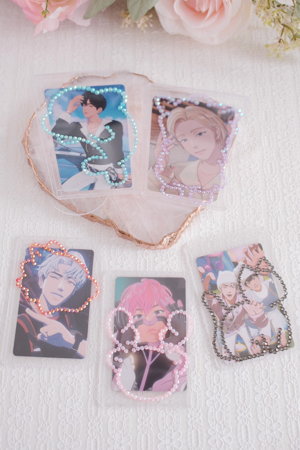 Handmade Kpop Animal Character Deco Top Loader