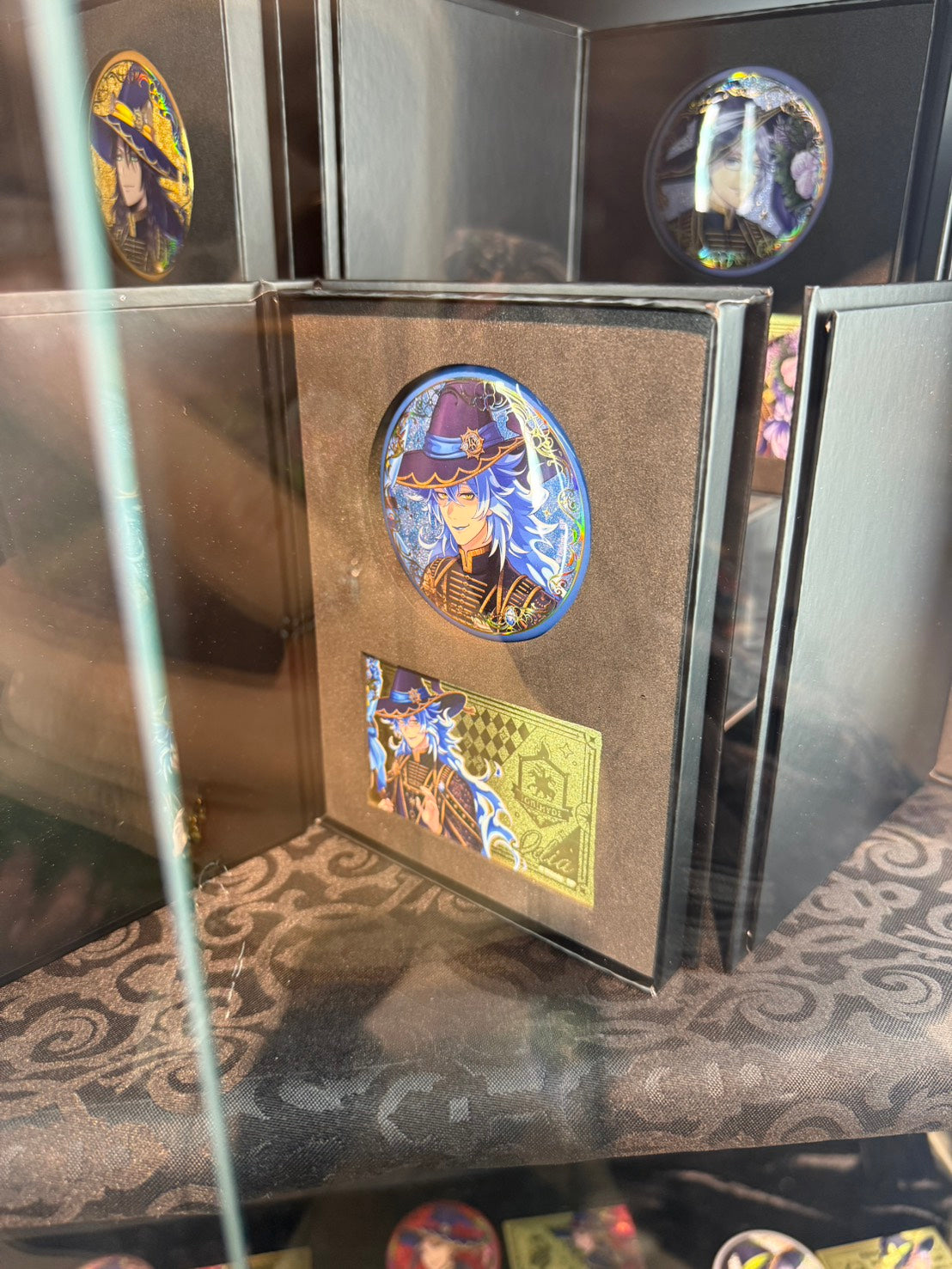 Twisted Wonderland Bloom Birthday Aurora Foil Stamped Can Badge & Metal Card Set Preorder